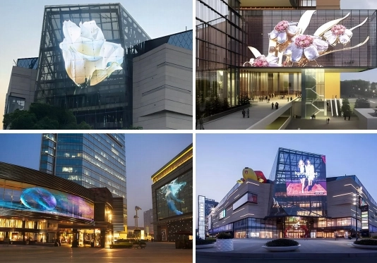 Outdoor Transparent LED Displays